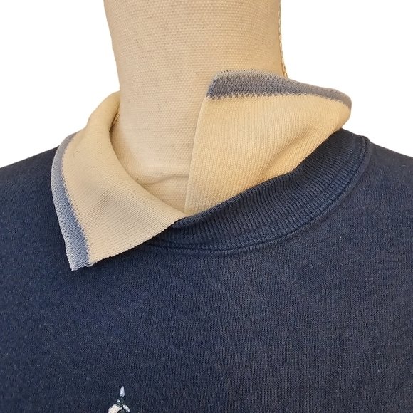 Vintage collared sweatshirt - Picture 5 of 8